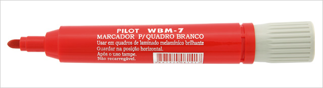 PINCEL PARA QUADRO BRANCO VERMELHO WBM-7 PILOT